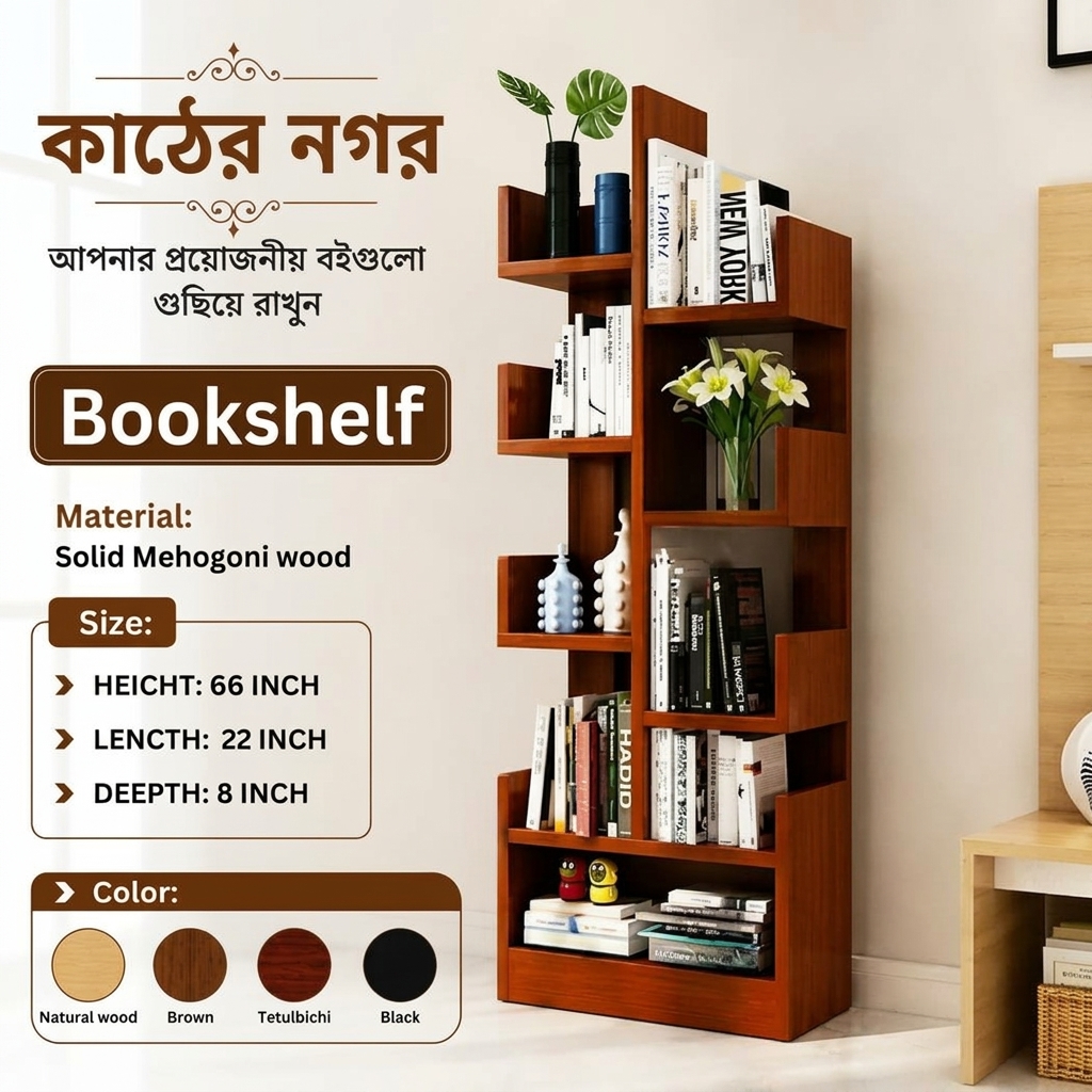 স্টাইলিশ Bookshelf